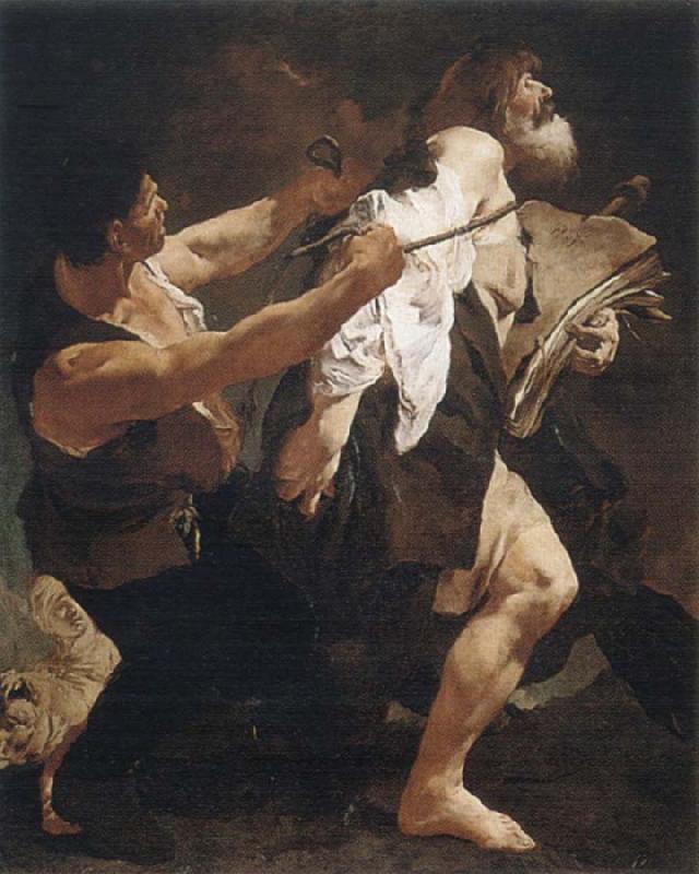 PIAZZETTA, Giovanni Battista Maryrdom of St.James the Great France oil painting art